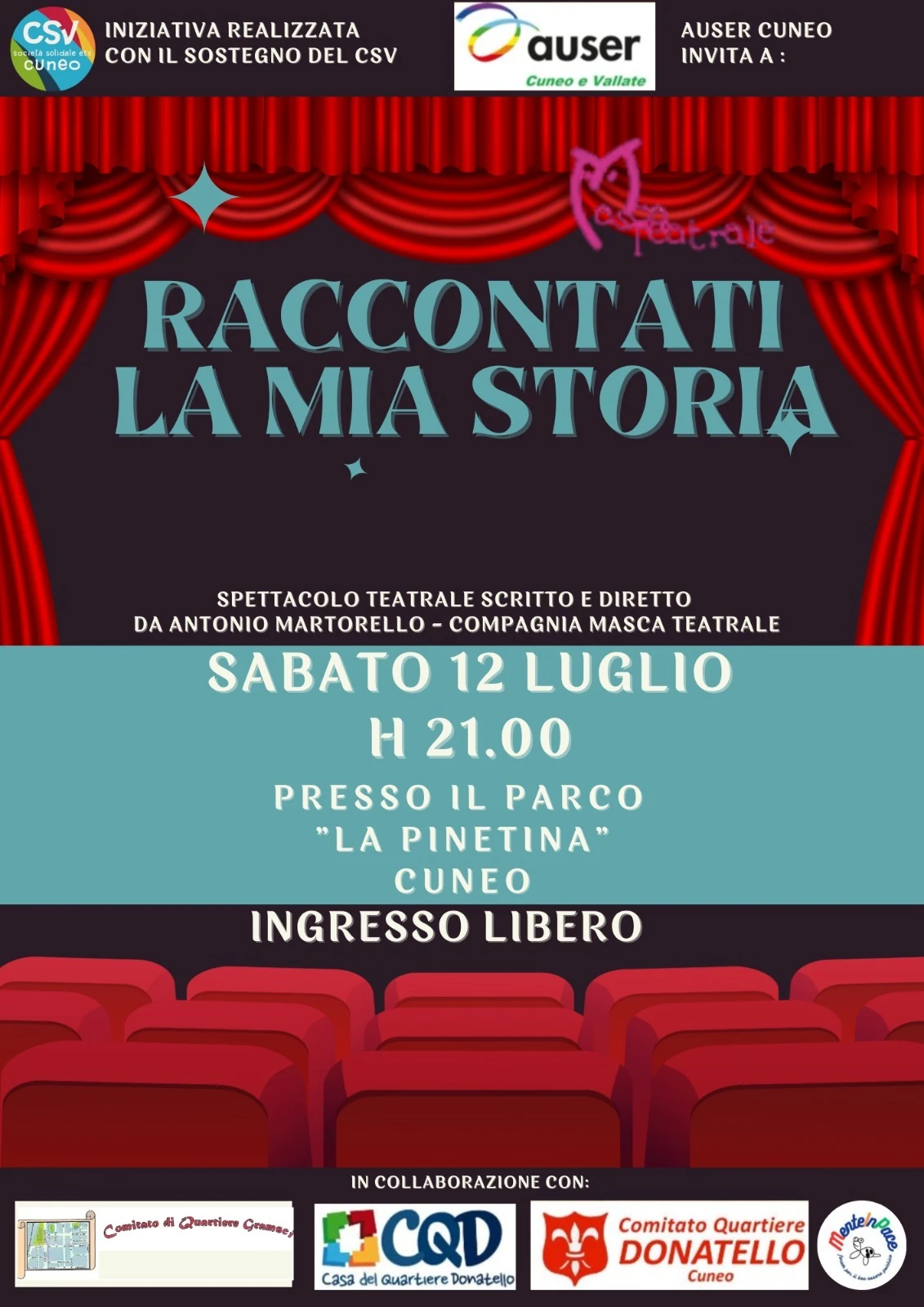 Raccontati la mia storia - Locandina
